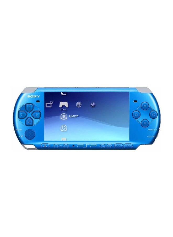 Renewed Sony PSP Handheld Gaming Console | 4.3” LCD Display | Portable Entertainment System | Games, Movies & Music | Blue Color | International Version